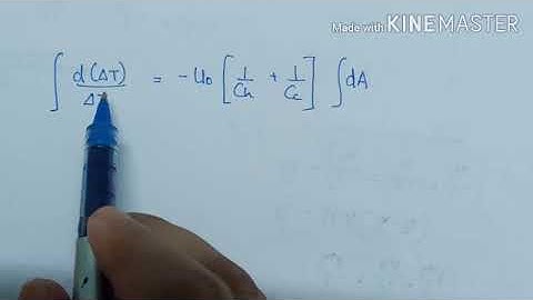KTU-Heat and Mass Transfer-Module 4-(LMTD Method for Parallel Flow Heat Exchanger)-Part 3 Malayalam