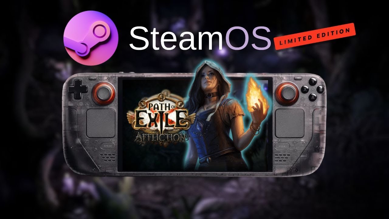 Path of Exile Affliction on Steam Deck OLED with Steam OS 3.6 - YouTube