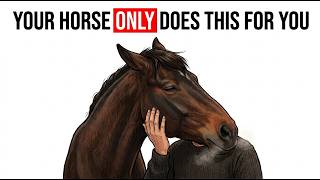8 Things Horses Do ONLY for the Person They've Truly Chosen