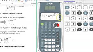 TI30XS Multiview Rounding and the Calculator