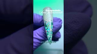 Encapsulado en semipermanente ✨ #pasoapasouñas #uñas #tutorialuñas #nailart