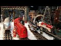 Winter Holiday Trains on O-Gauge Lionel T-Rail Lake Shore Railway Layout LSRR Episode 12