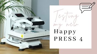 Testing and reviewing my new Happy Press 4