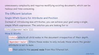 Celebrity Optimizing XPath Queries: Selecting Nodes by Attribute and Relative Position in One Go Wealth