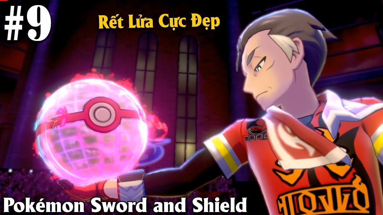 Pokémon Sword and Shield #9 - Đối Đầu Kabu Và Rết Lửa Tại Gym Lửa ...