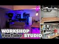I Built My Workshop / YouTube Studio.