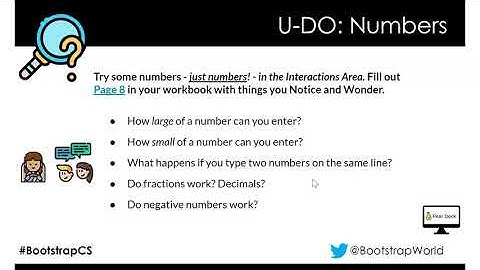 Bootstrap Algebra Prep Fall 2020 - 03 Order of Operations