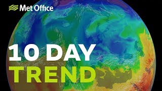 10 Day trend – East vs west: who wins? 12/12/18