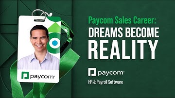Paycom Sales Career: Dreams Become Reality