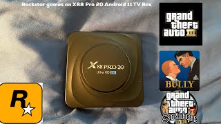 Rockstar Games running on X88 Pro 20 Android TV Box (GTA3, GTA:SA and Bully) screenshot 2