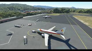 MSFS2020 Despegue de Bilbao y Aterrizaje en Ibiza con el B737 de PMDG #312