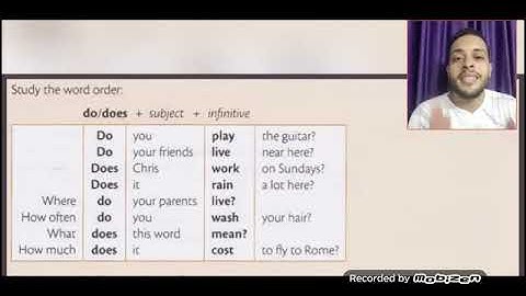 Essential Grammar in Use   unit 7   present simple   questions   yes no questions   Wh questions