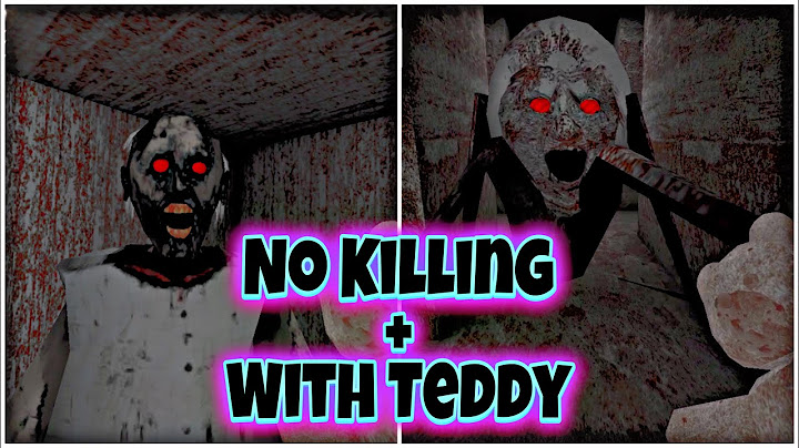 Granny v1.8 - Melarikan Diri dengan Teddy dalam Mode Ekstrim dan Mimpi Buruk tetapi tanpa Membunuh Nenek!!