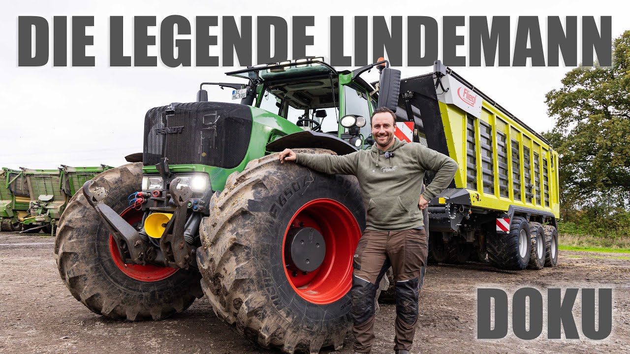 Lindemann & sein Fendt 930 🚜 | Landwirt, Lohner, Jäger & Familienvater | Doku