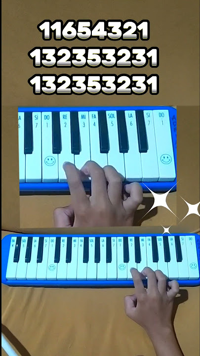 NOT PIANIKA BASURI | Susu Murni Nasional #basuri #pianika