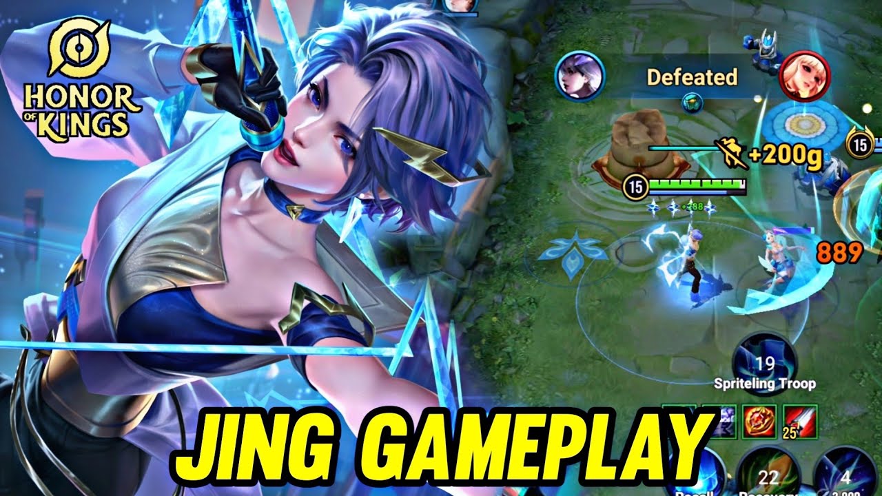 HOK : JING GAMEPLAY | IN JUNGLE - HONOR OF KINGS