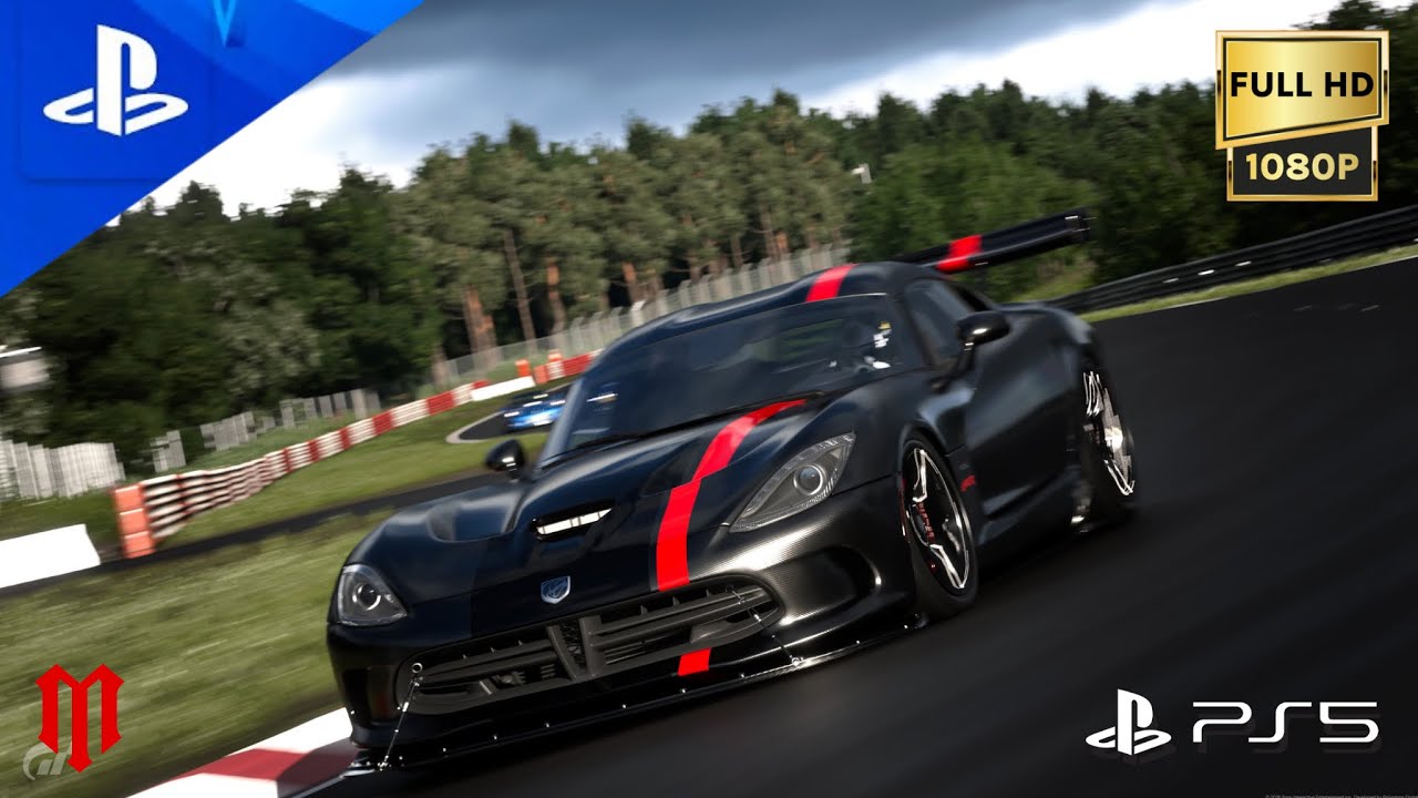 (PS5) GRAN TURISMO 7 - GAMEPLAY DODGE VIPER GTS - NÜRBURGRING (1080P FULL HD 60FPS)