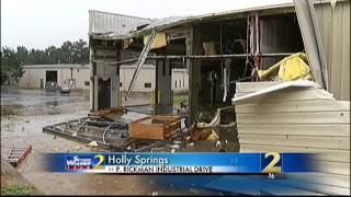Possible tornado hits Cherokee County