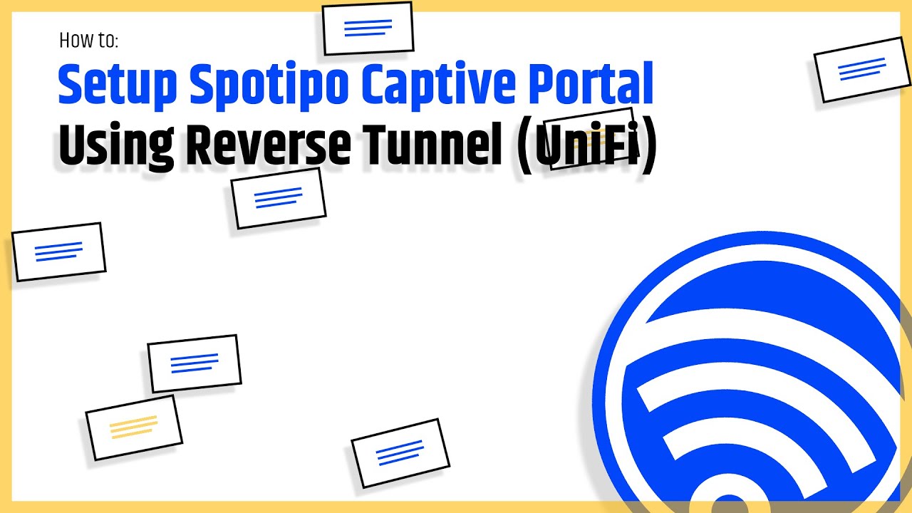 Setup Spotipo Captive Portal Using Reverse Tunnel - YouTube