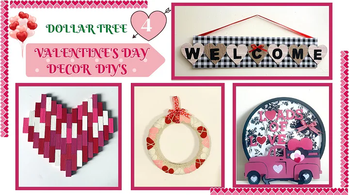 💕HIGH-END  VALENTINE'S DAY  DOLLAR TREE DIY'S / HOME DECOR IDEAS  2022💕