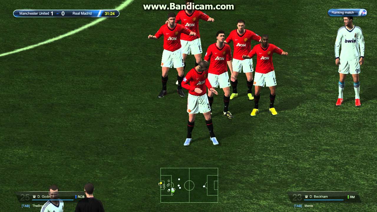 David Beckham Freekick FIFA ONLINE 3