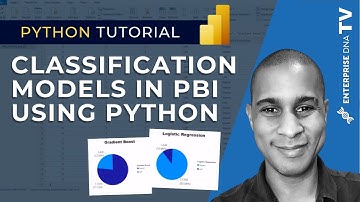 Classification Models In Power BI Using Python - Logistic Regression and Gradient Boost