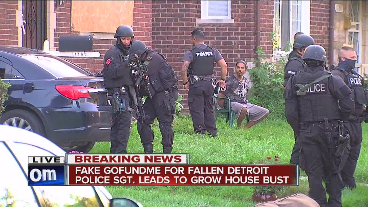 Fake GoFundMe leads to grow house bust