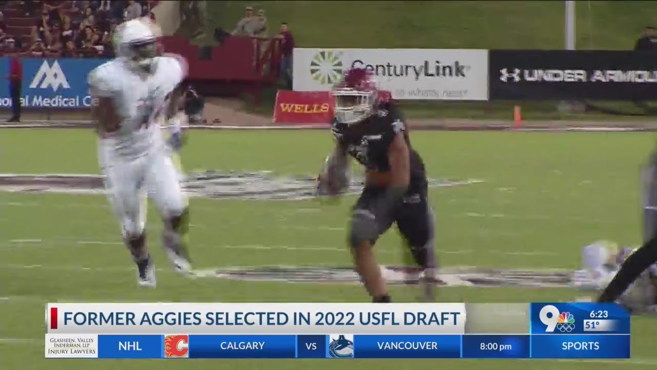 Two former Aggies selected in 2022 USFL Draft