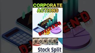 CORPORATE ACTIONS💱💹🪓SPLIT💰 BONUS💵 DIVIDEND🔥 NIFTY 🌐 SENSEX @longterminvestment877