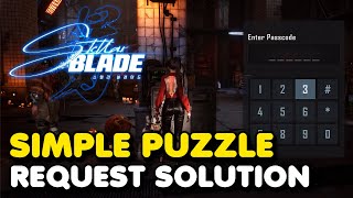 Stellar Blade - Simple Puzzle Side Quest Solution