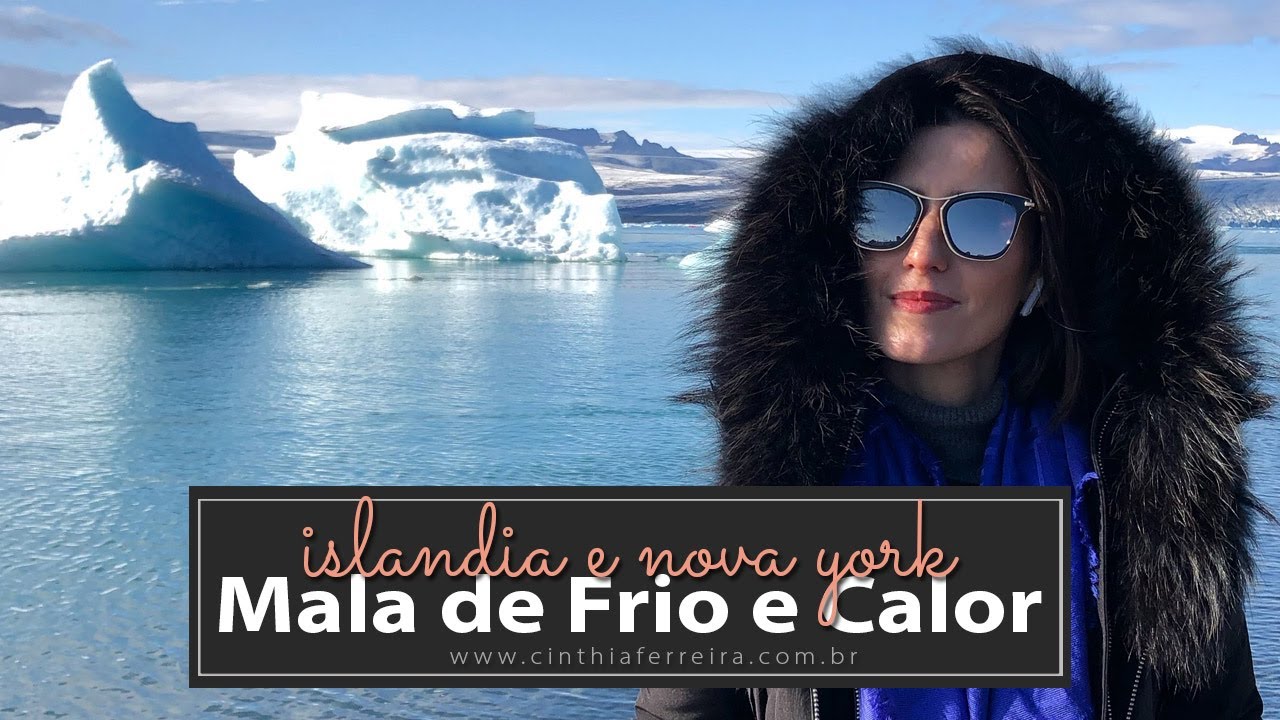 Como montar a mala perfeita | Frio na Islândia e calor em Nova York