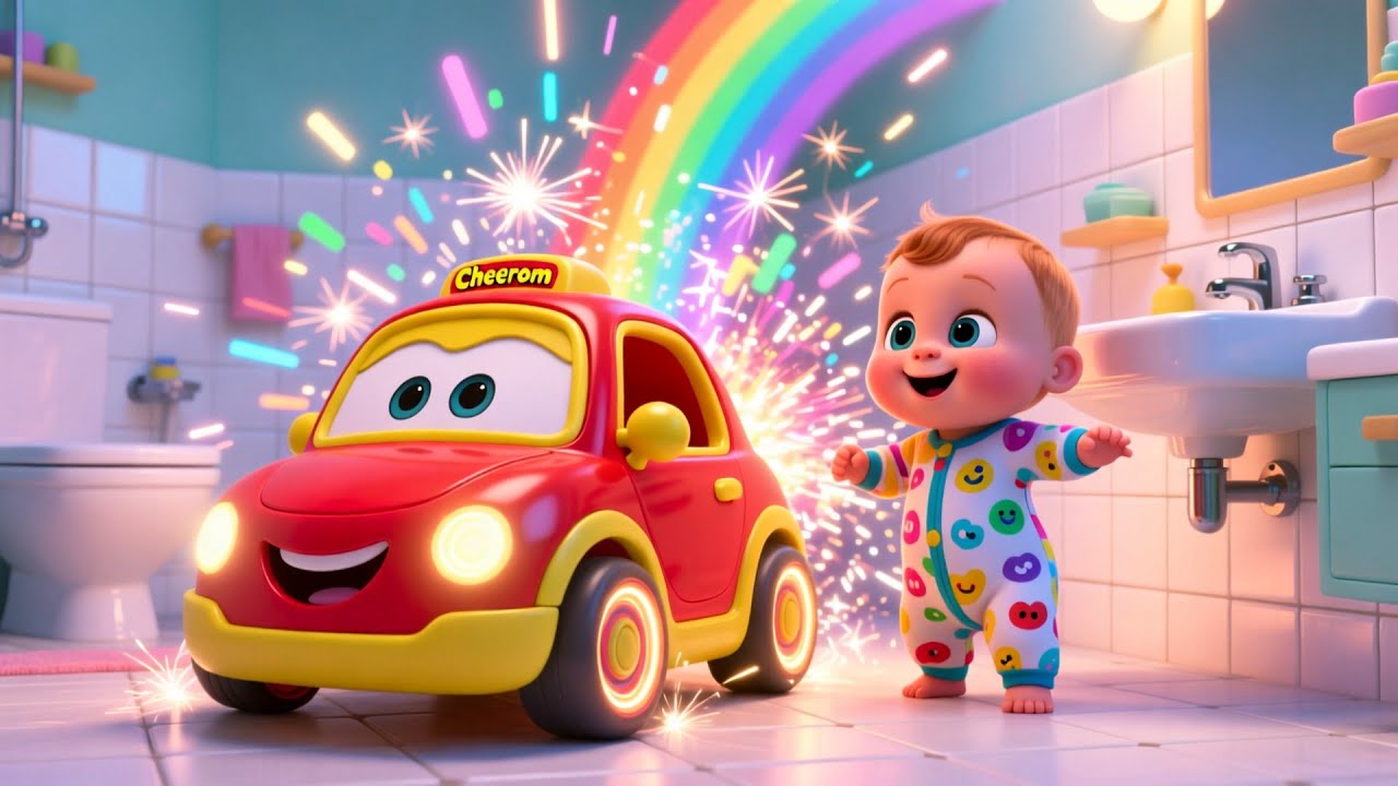 Brushtime Wroom Fun!! 🪥🚗 | Fun Kids Song | Playful Nursery Rhyme