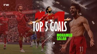 افضل 5 اهداف محمد صلاح بتعليق عربي Top 5 Goals Mo Salah
