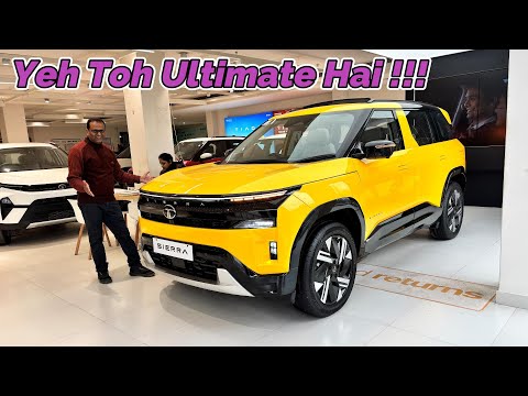 Creta Ko Khane Aagayi Tata Sierra !!! Gazab Ka Look ! Segment Best Features & Safety ! Full Review