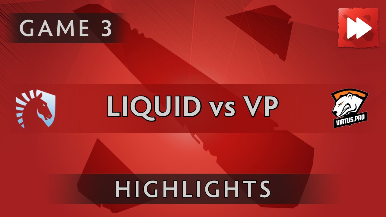 Team Liquid vs Virtus.pro [Game 3] The Boston Major 2016 - Dota Highlights