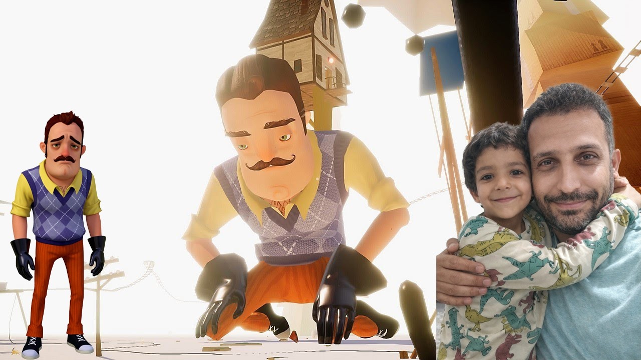 Hello Neighbor  1 Bölüm 12 / Bölüm Sonuna Geldik..