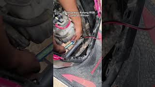 Lampu Kolong Cuma 50 Ribuan udah dapat lampu kolong RGB udah lengkap tinggal pasang #vario