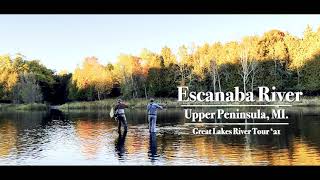 Short: Fly Fishing the Escanaba River, Upper Peninsula, Michigan for tout |  American Rivers Tour