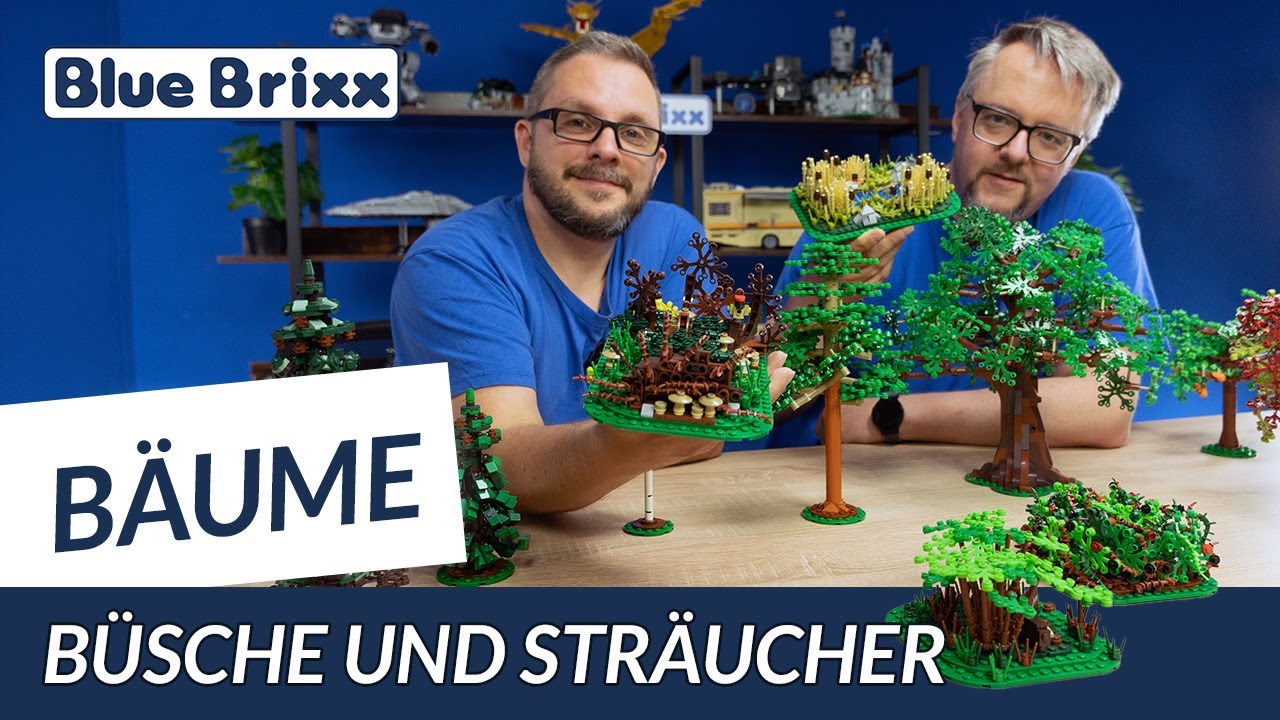 Büsche und Sträucher: Neues BlueBrixx Set & Baum-Sets im Überblick!