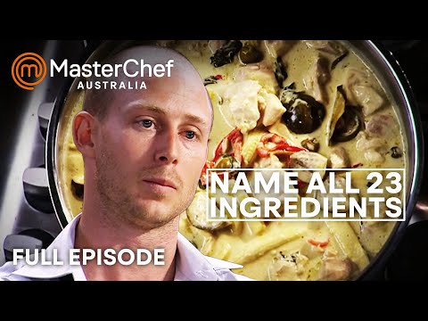 Name All The Ingredients In Masterchef Australia | S02 E40 | Full Episode | Masterchef World