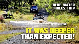 Our DEEPEST WATER crossing ever! 4x4 and camping in the rain out behind the Brindabella's