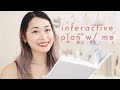 Plan With Me: July + Half Year Review (Interactive)