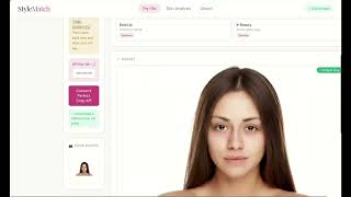 StyleMatch — AI Beauty Try-On &amp; Aging Simulation | Perfect Corp API Hackathon