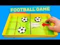 How to make Football Game from cardboard. No electronic components required! Anyone can make!