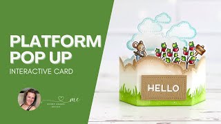 Platform Pop Up Veggie Garden Card : Lawn Fawn