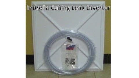 Item # 4931 & 4932 Ceiling Leak Diverter