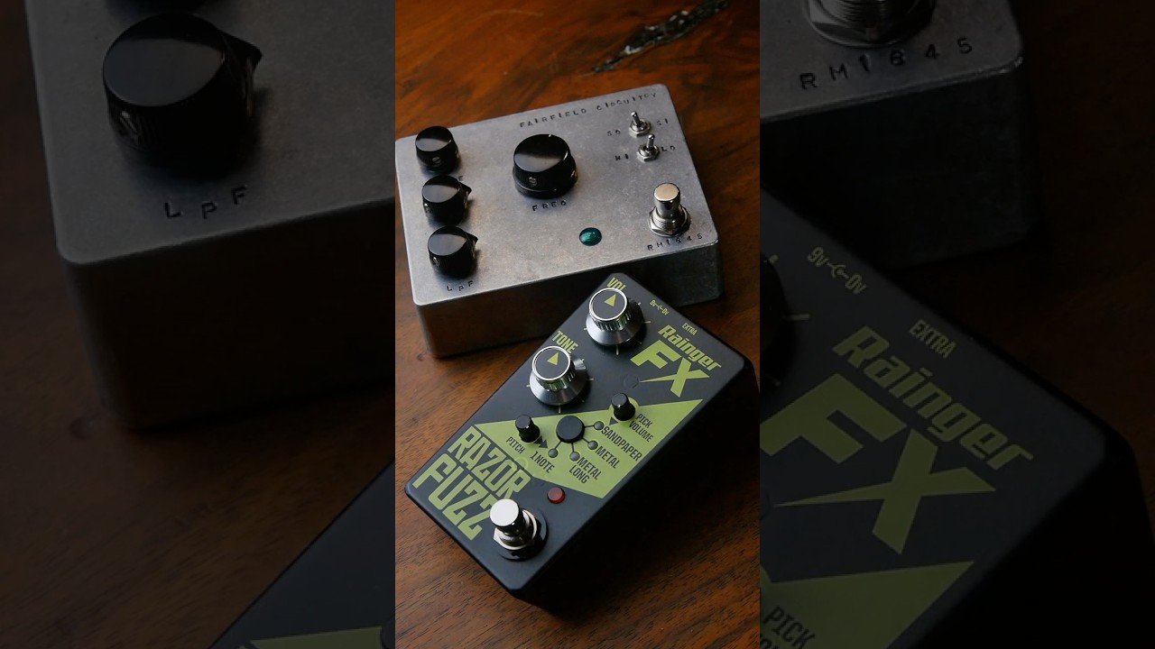 Fairfield Circuitry Randy's Revenge + Rainger FX Razor Fuzz - YouTube