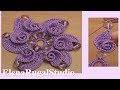 3D Spiral 6-Petal Crochet Flower