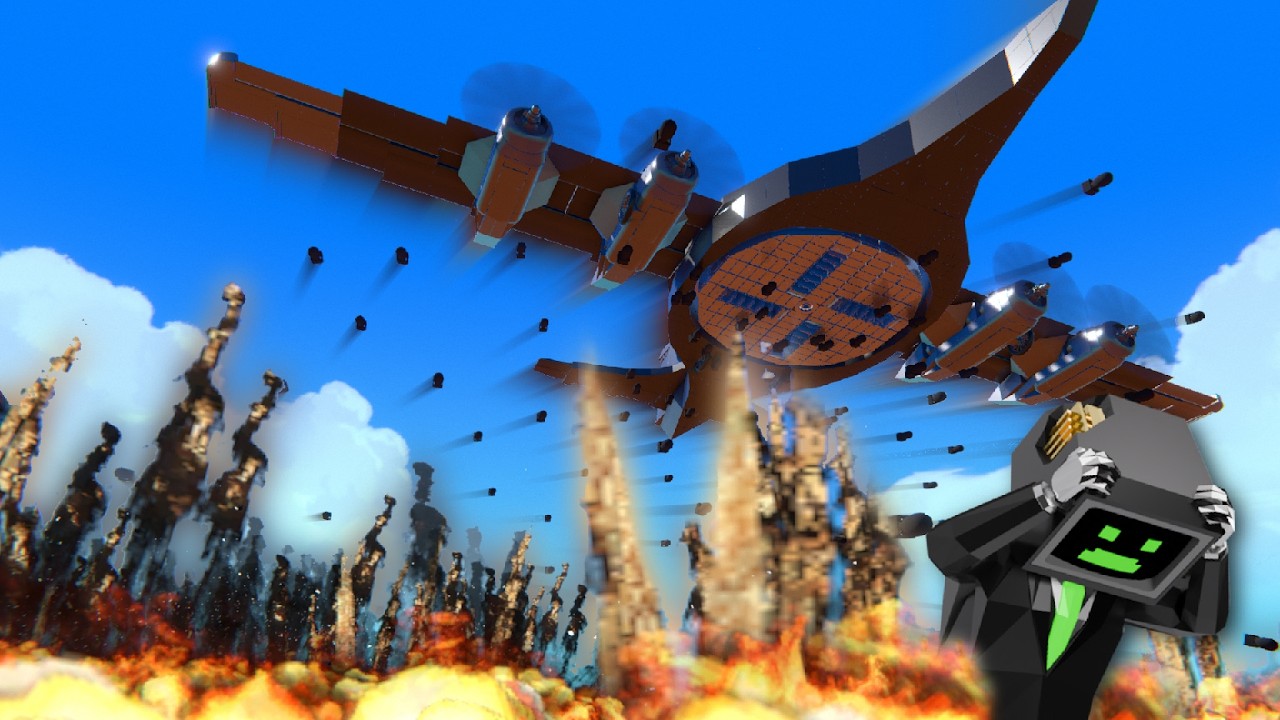 Использование центробежных сил для создания идеального бомбардировщика