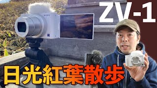 【カメラ】SONY ZV-1で撮影する日光紅葉ブイログ！